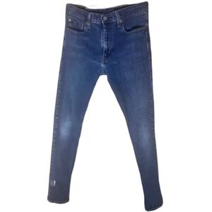 Levi's 512 Slim Taper Stretch Jeans size 33 x 34 Medium Wash